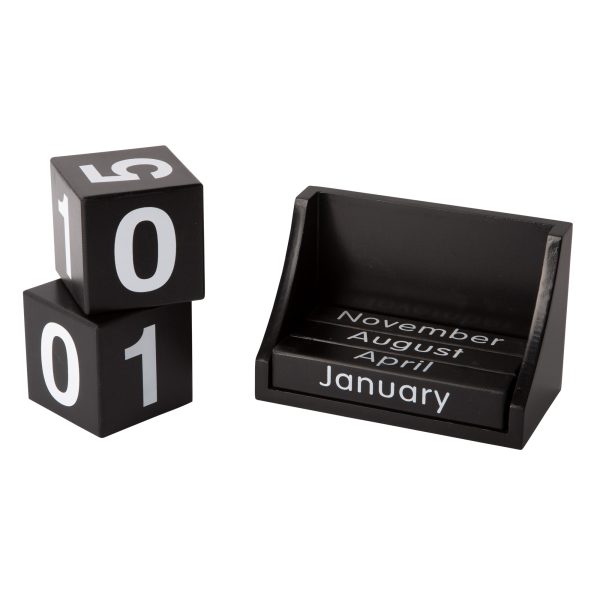 Black & White Perpetual Calendar