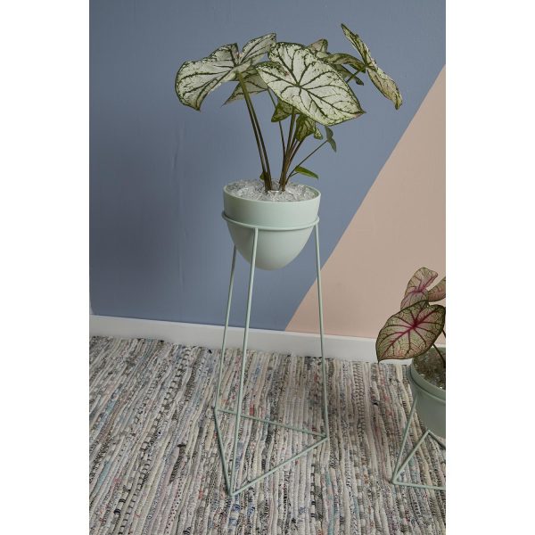 Kelly_elevated_plant_stand_in_pistachio_color