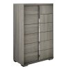 TIVOLI 6 DRAWER HIGH CHEST GREY