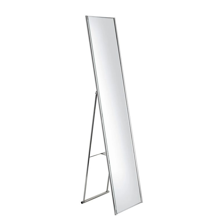 Full Length, Free Standing Floor Mirror with Sleek Modern Design