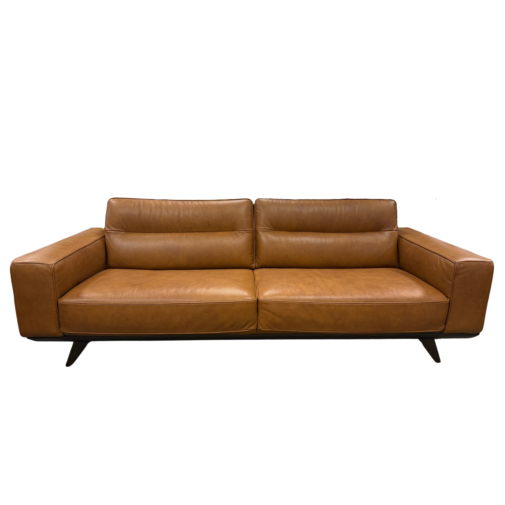 Natuzzi_C006_Leather_Sofa_with_Wood_Base