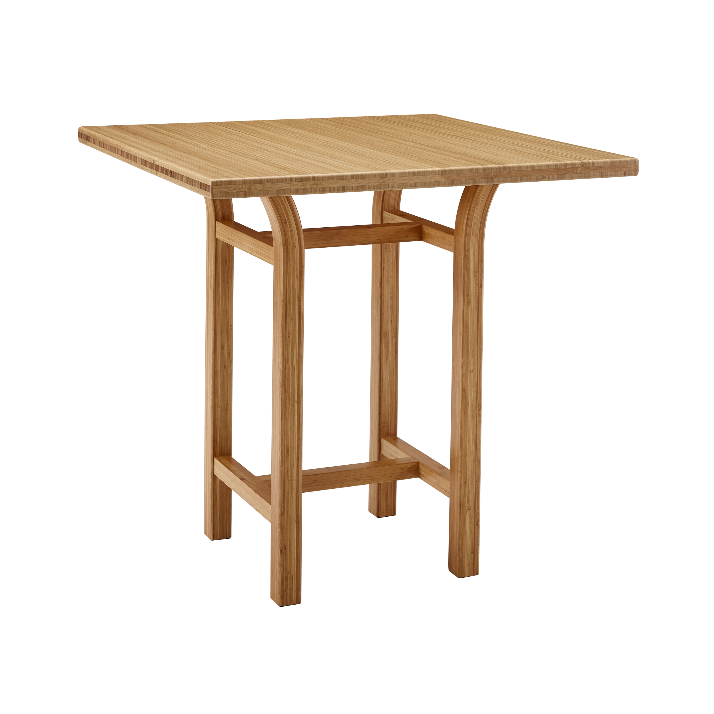 Solid Bamboo counter height square table