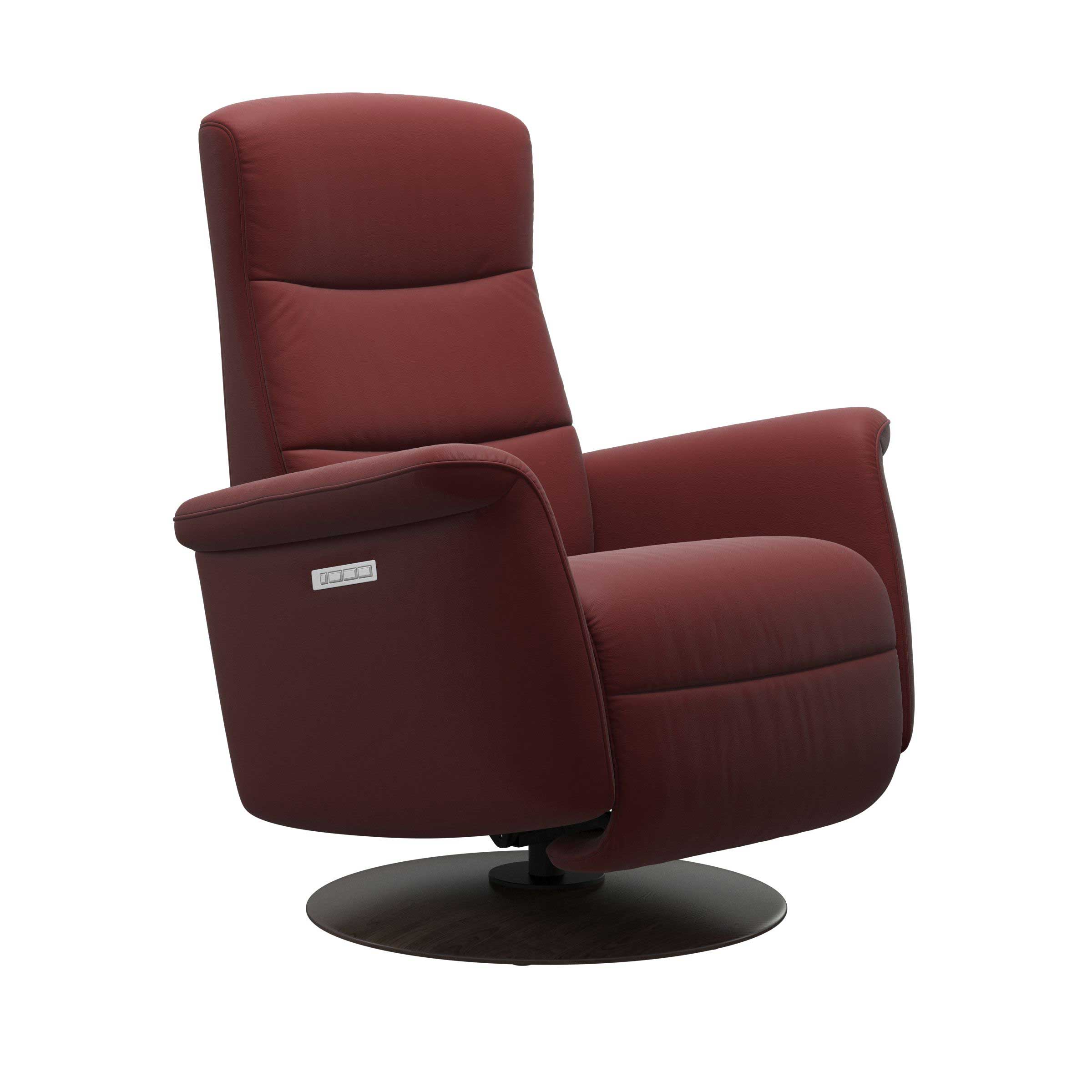 Stressles_Mike_Large_Recliner_Red_Leather