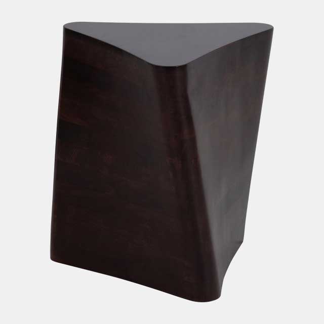 18409_Geometic_Triangular_Wood_Table