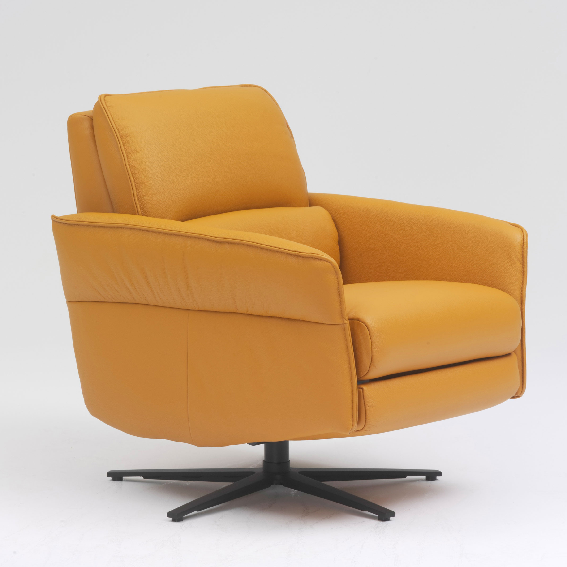 Himolla_Aura_Chair_Recliner_Orange_Leather