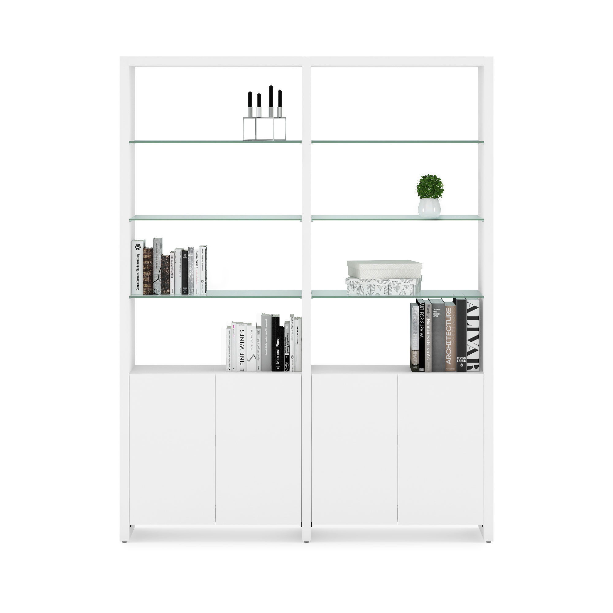 BDI_White_Linea_Wall_Shelving_System_580022