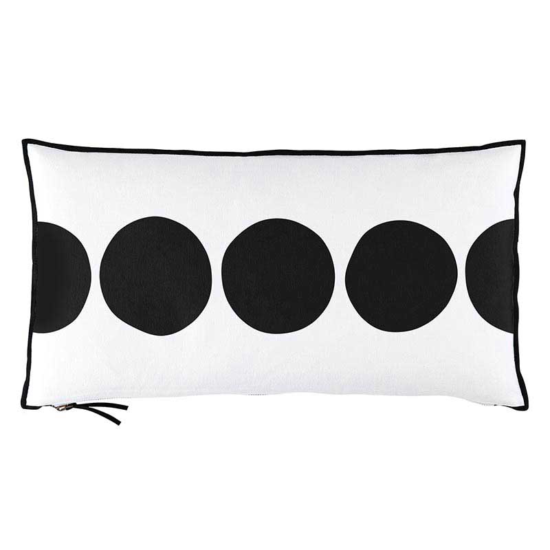 P2623_Black_White_Dots_Lumbar_pillow