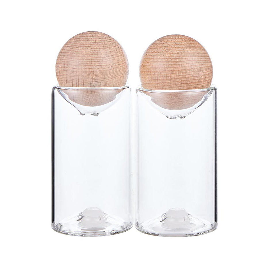 L6739_Wood_Ball_Glass_Salt_Pepper_Shaker