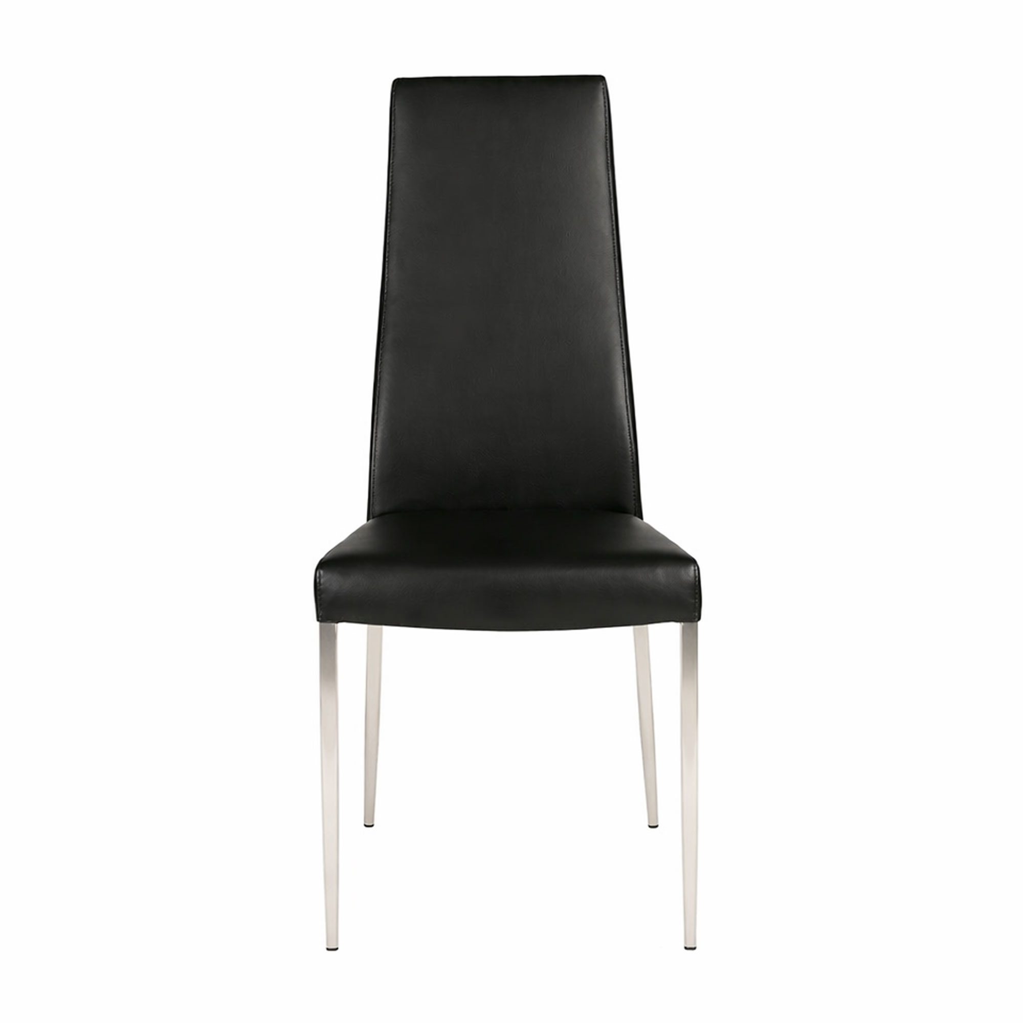 HIGH BACK SIDE CHAIR BLACK #1022 - Image 2