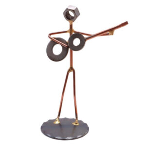 Handcrafted_Guitar_playing_metal_figurine_desktop_item