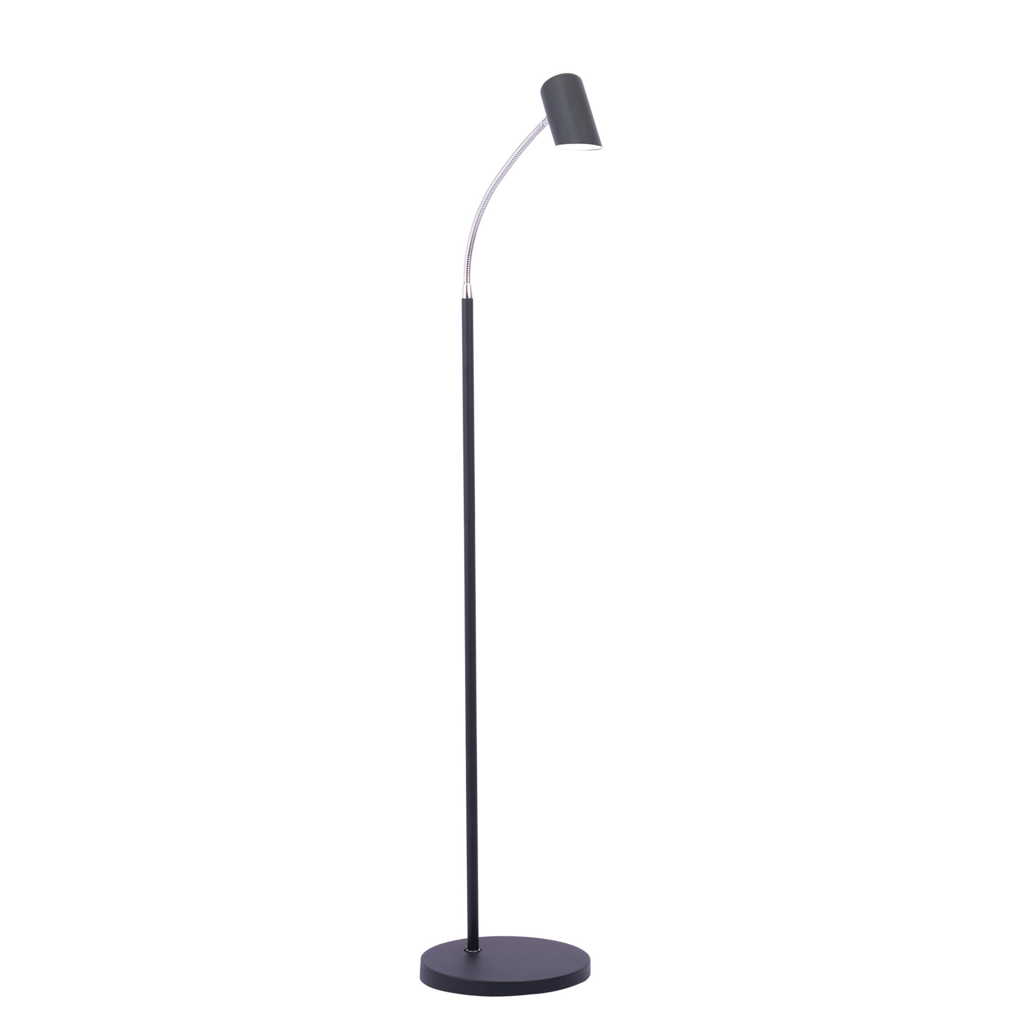 Thea_LS84004_Black_reading_floor_Lamp