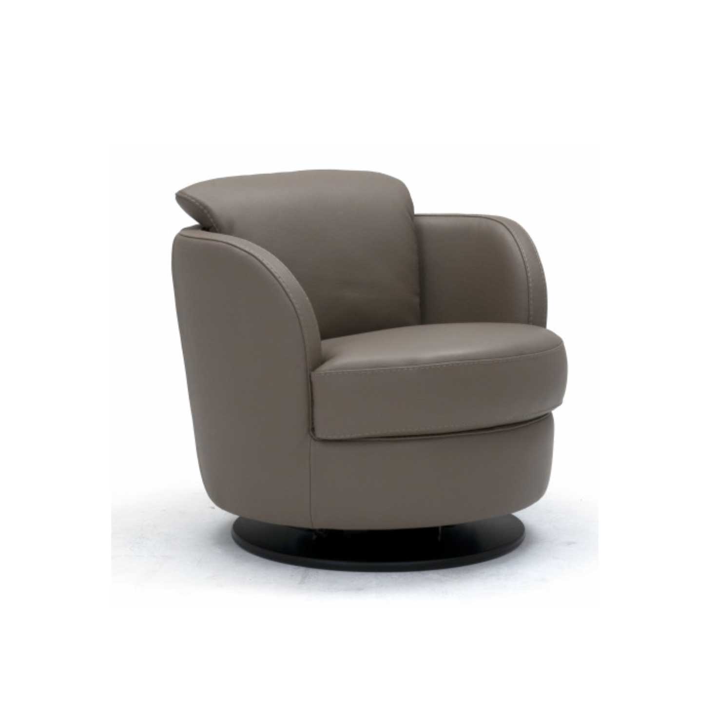 Incanto_I743_Swivel_chair_in_leather