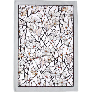 LOUIS TIFFANY MAGNOLIA TEA TOWEL