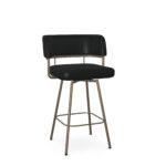 Amisco_Enya_Counter_Stool_in_Black_with_Sugar_Brozne_41562