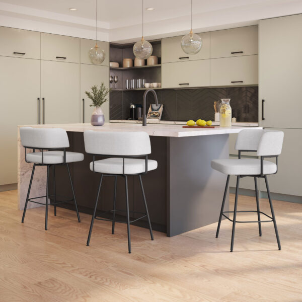 ENYA SWIVEL COUNTER STOOL #1038 - Image 4