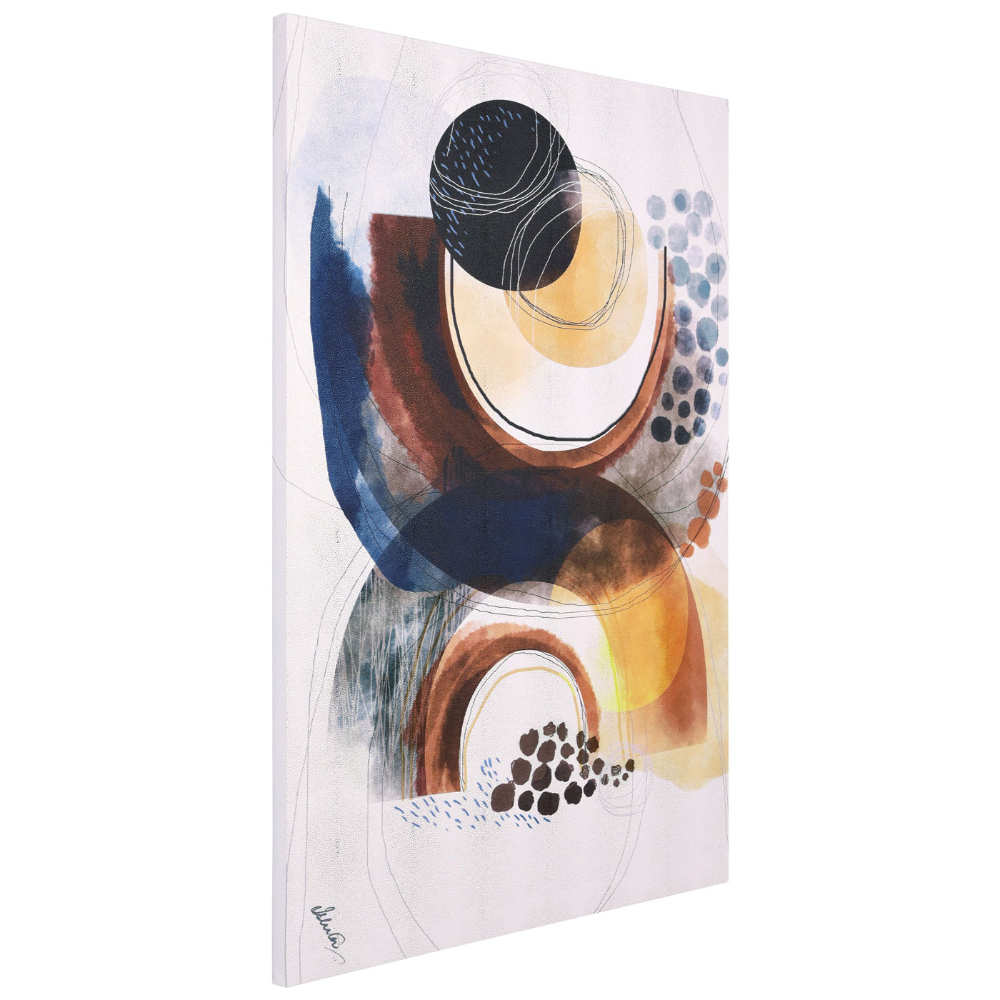 COLORFUL HARMONY II GALLERY WRAPPED ARTWORK - Image 2