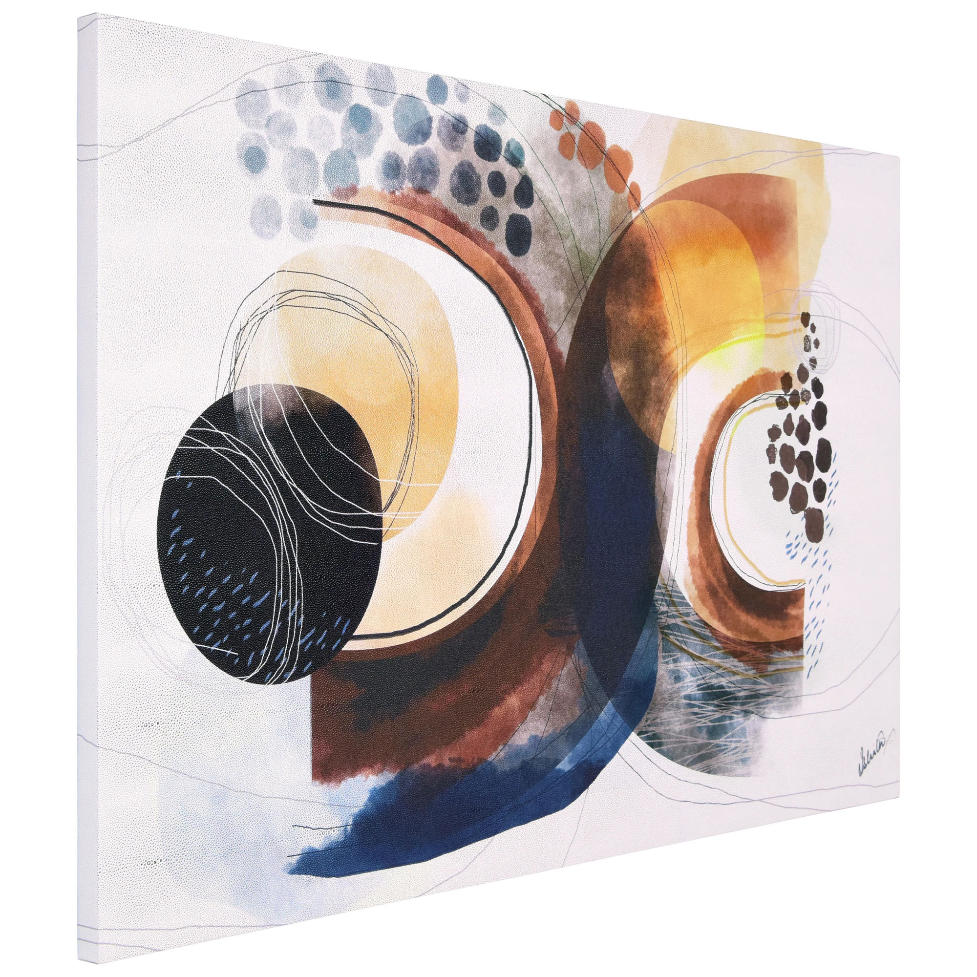 COLORFUL HARMONY II GALLERY WRAPPED ARTWORK - Image 4