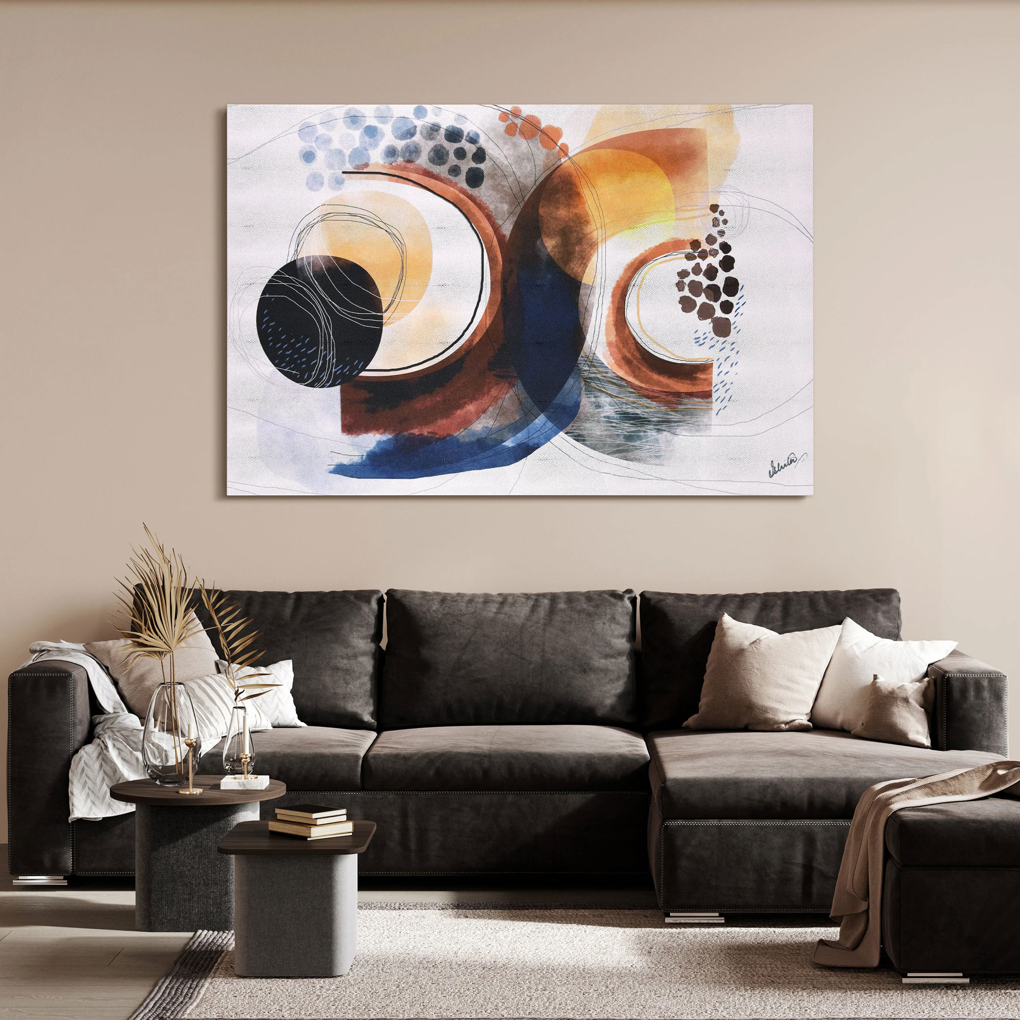 COLORFUL HARMONY II GALLERY WRAPPED ARTWORK - Image 7