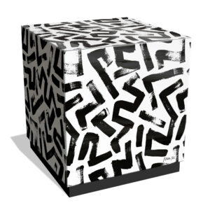 Empire_Art_Intertwined_black_and_white_end_table