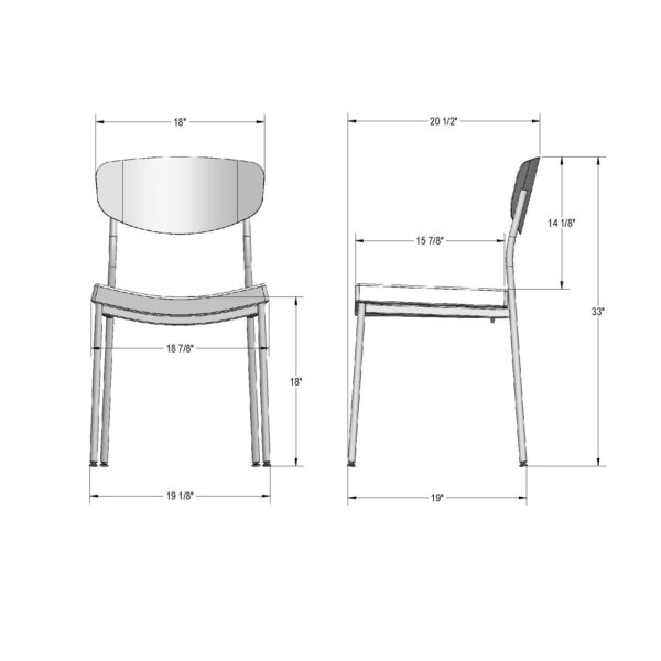 KRISTA SIDE CHAIR #402 - Image 5