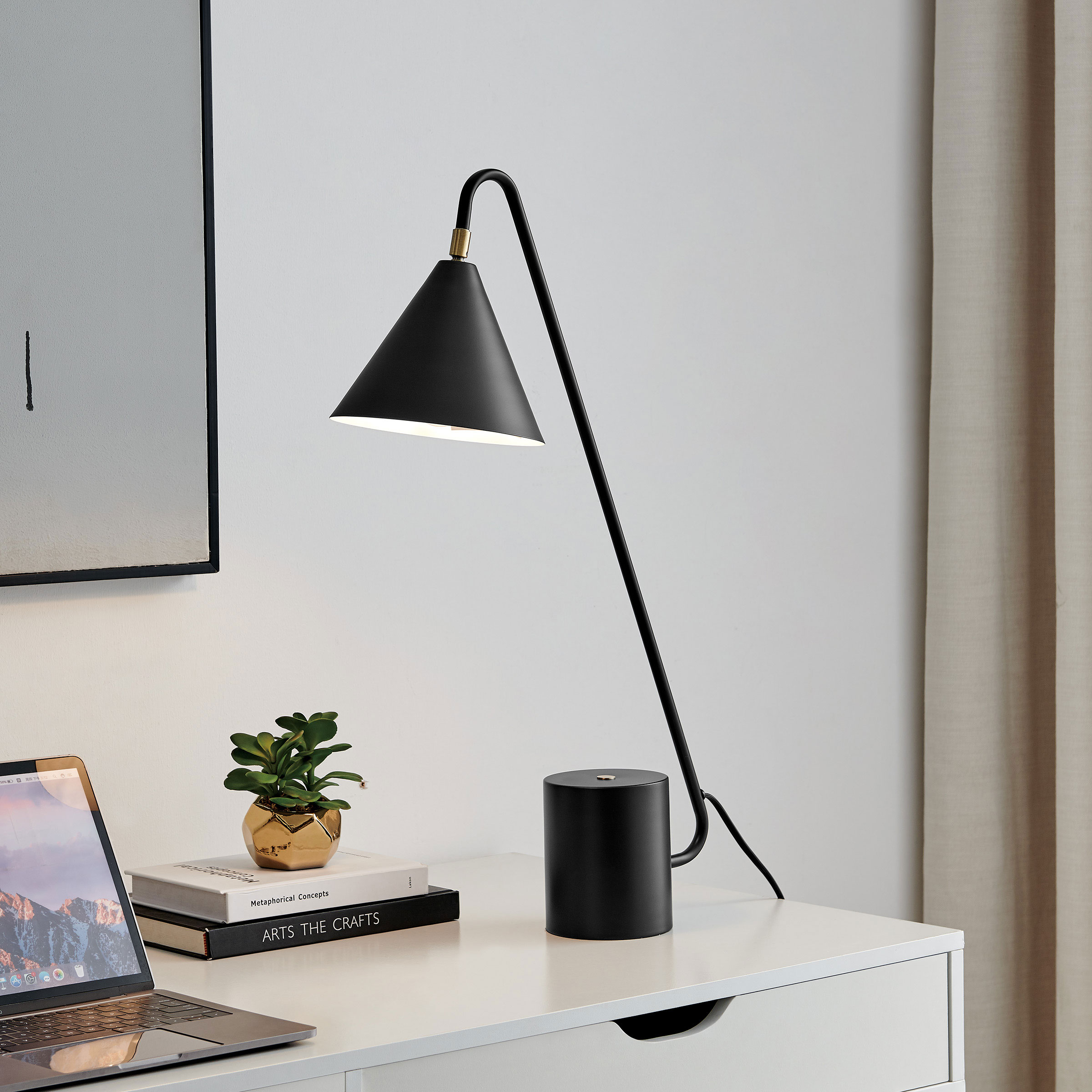 QUADE DESK LAMP BLACK - Image 3