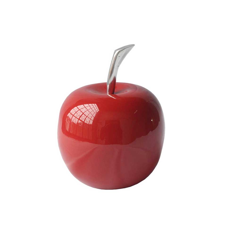 Shiny_red_apple_decor_sculpture