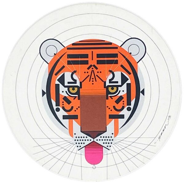 CHARLEY HARPER COOL CARNIVORE ABSORBENT COASTER SET - Image 4