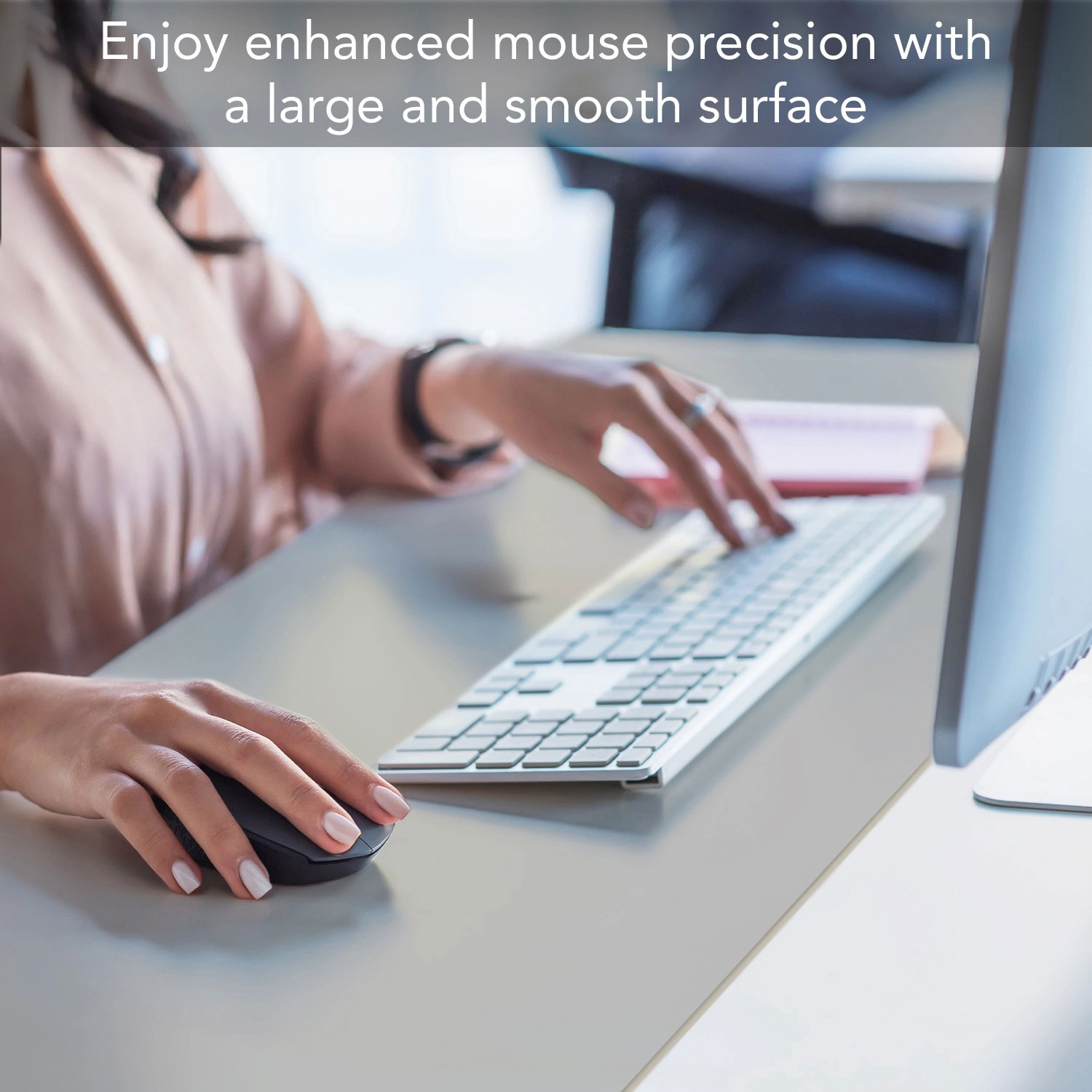 WATERPROOF DESK PROTECTOR GREY - Image 5