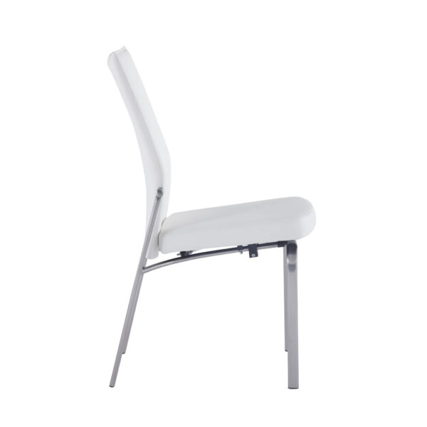 MOTION BACK SIDE CHAIR WHITE #435 - Image 3