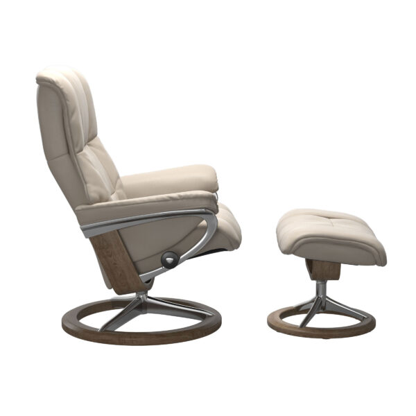 STRESSLESS MAYFAIR (M) SIGNATURE RECLINER FOG #193 - Image 2