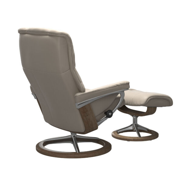 STRESSLESS MAYFAIR (M) SIGNATURE RECLINER FOG #193 - Image 3