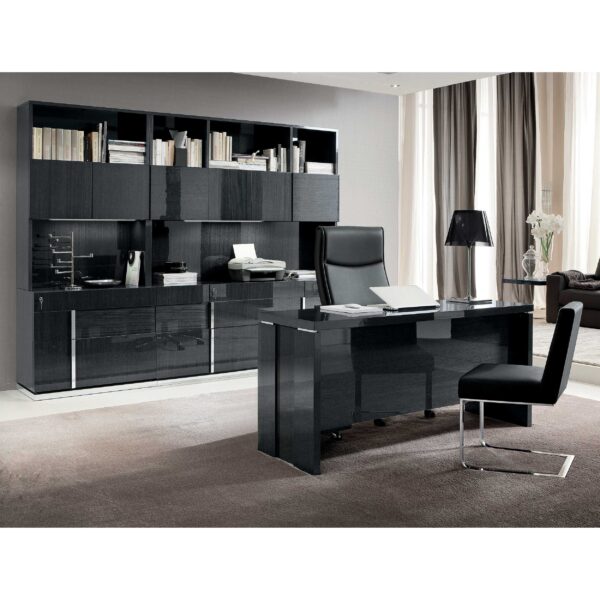 MONTECARLO OFFICE DESK SHELL 66" GREY - Image 2