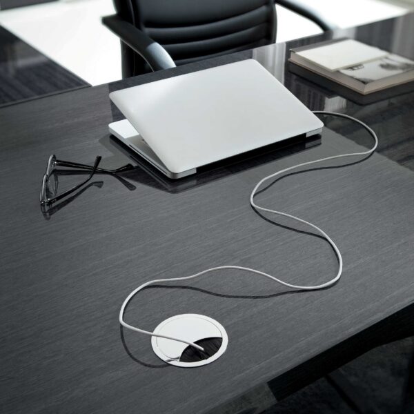 MONTECARLO OFFICE DESK SHELL 66" GREY - Image 3