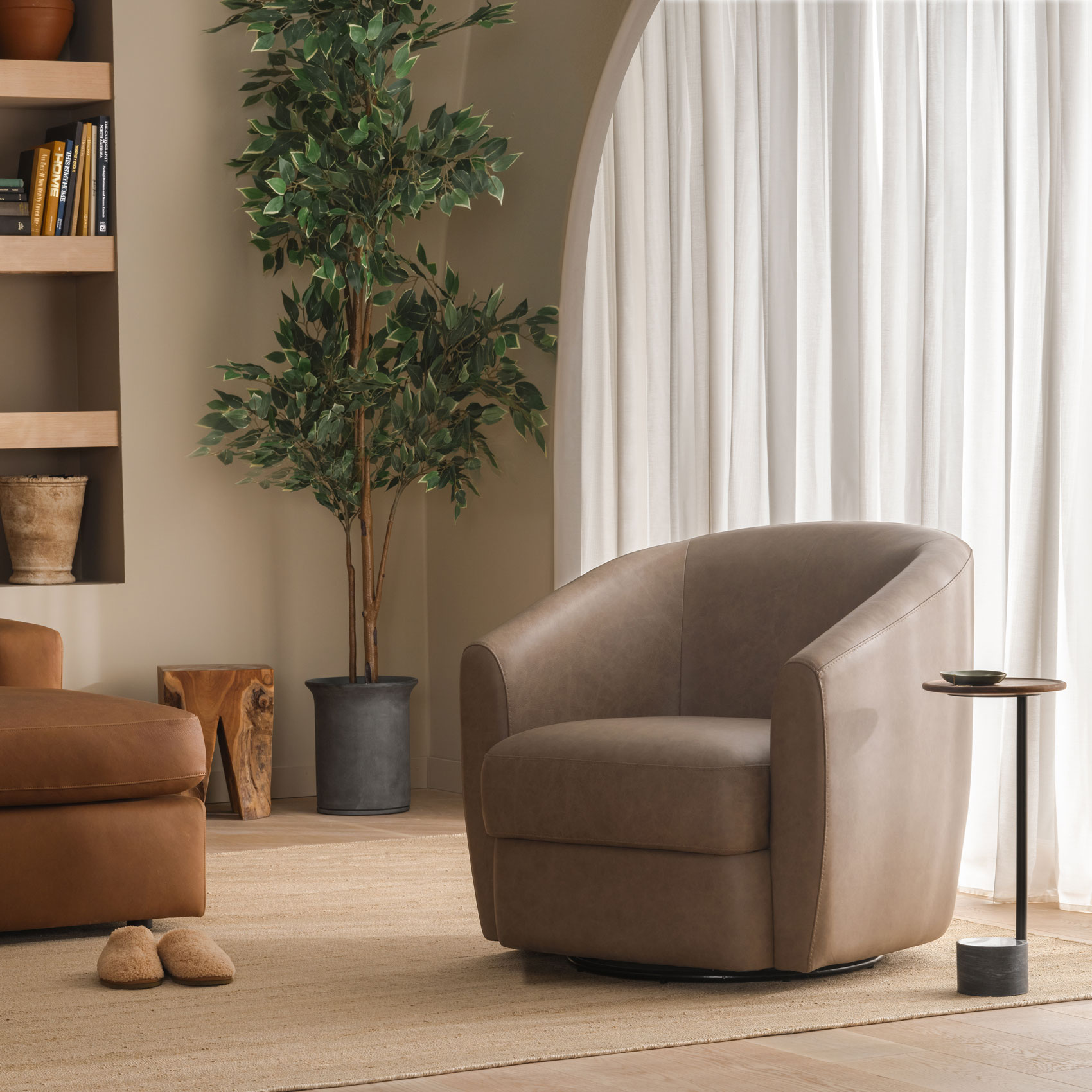 DORSET SWIVEL CHAIR FABRIC #1297 - Image 6