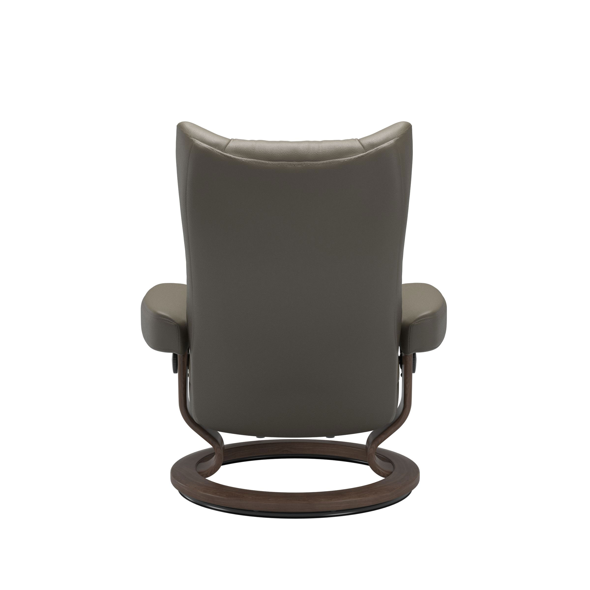 STRESSLESS WING (M) CLASSIC RECLINER FOREST GREEN - Image 4