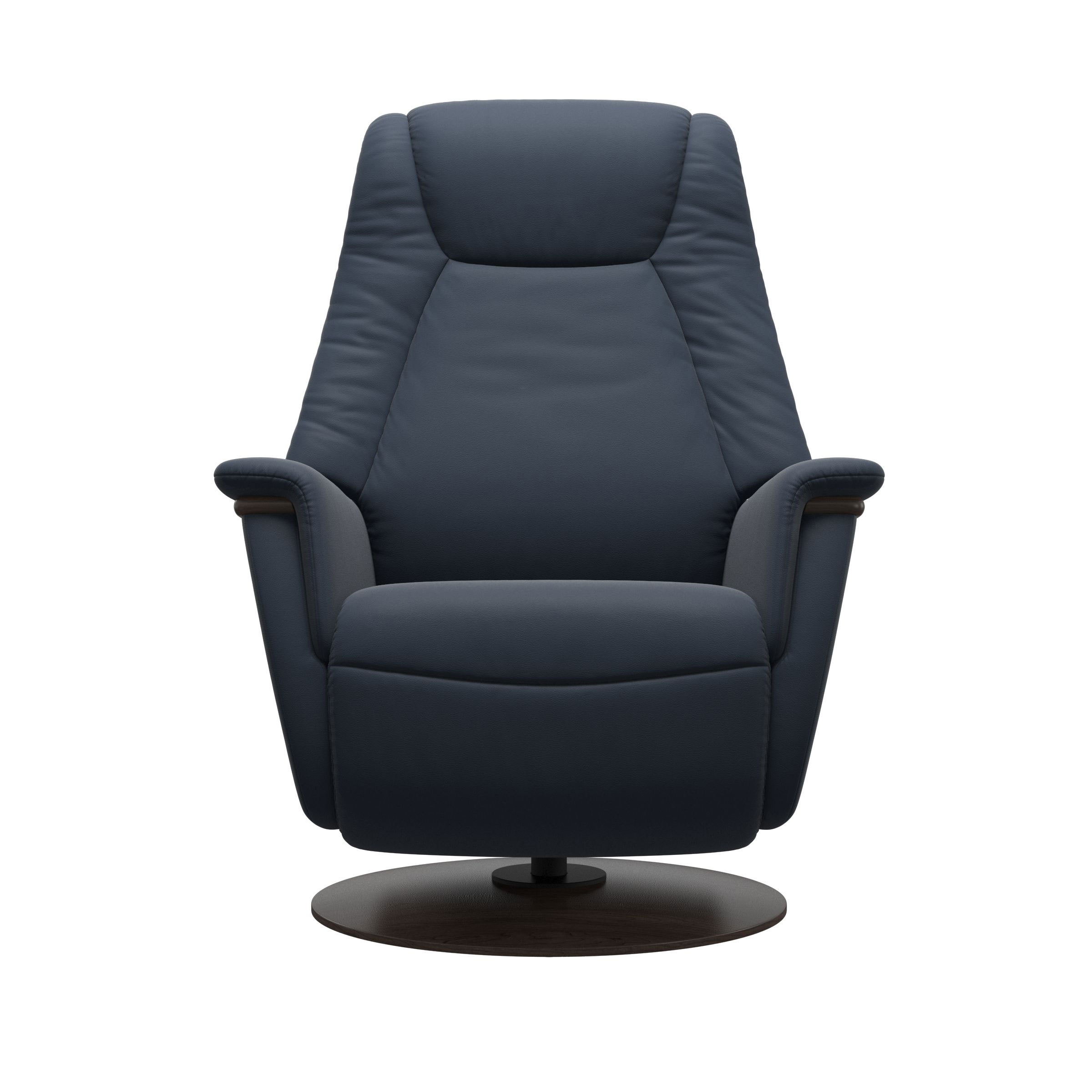 STRESSLESS MAX (S) SWIVEL GLIDER RECLINER BLUE - Image 2