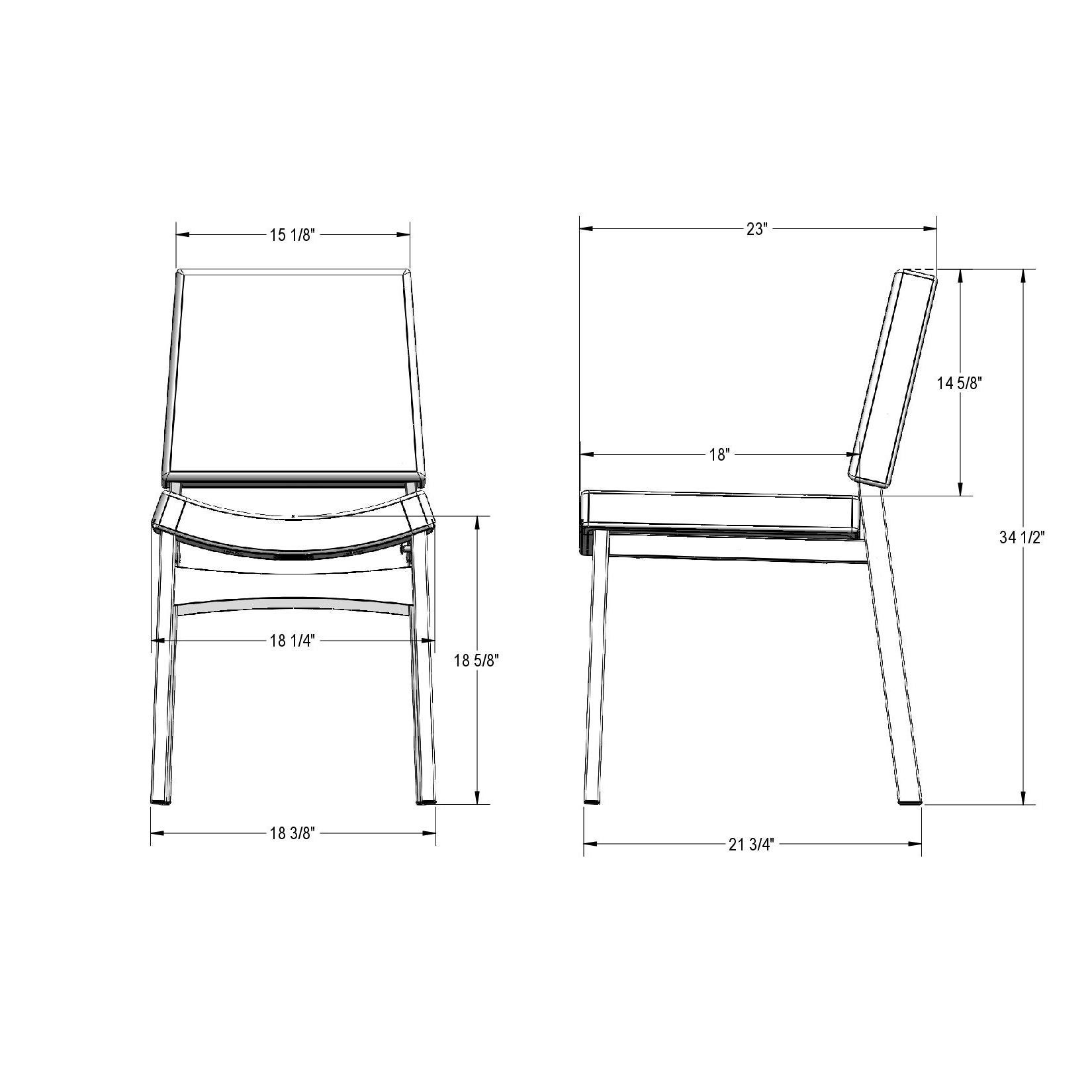 KENDRA DINING CHAIR #881 - Image 5