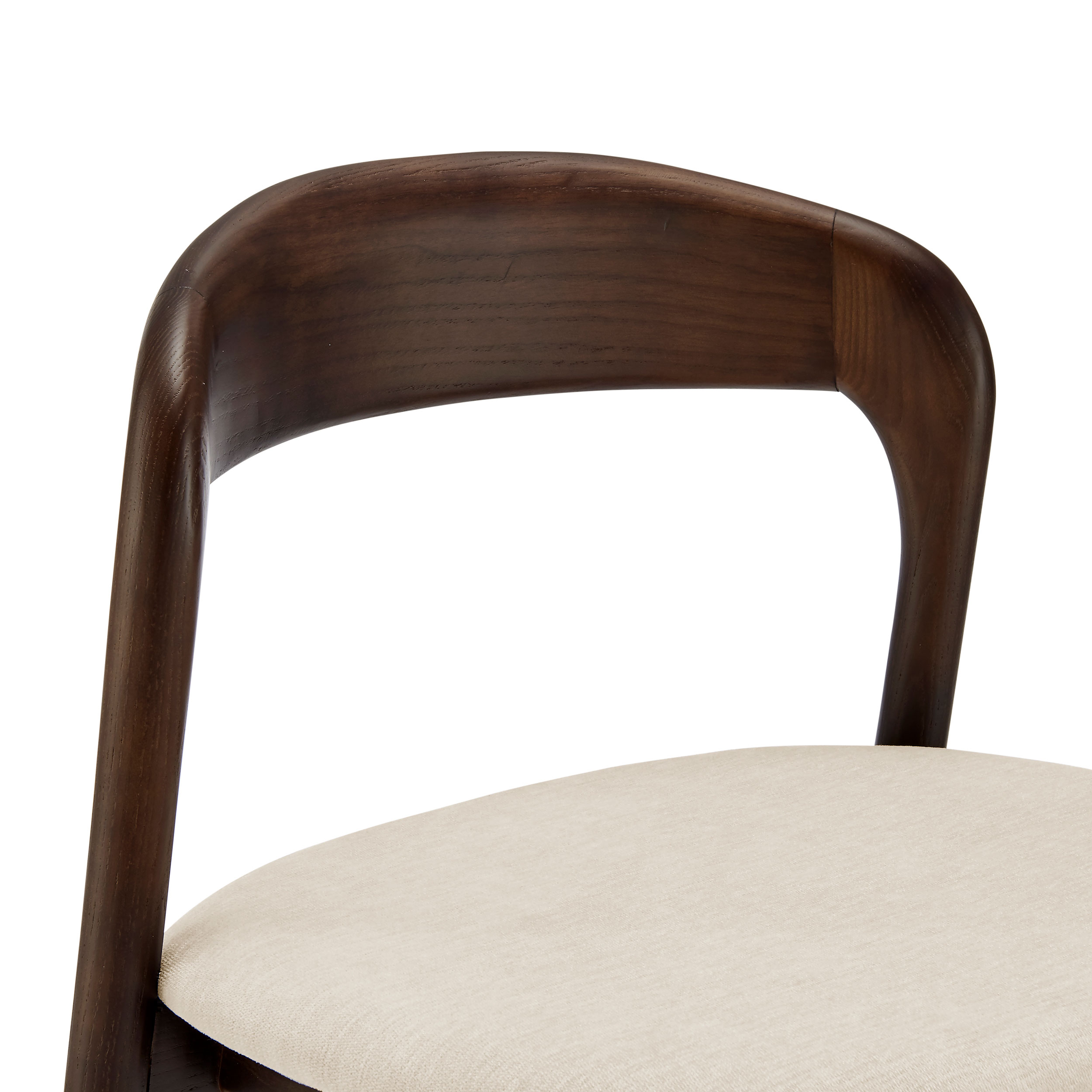 ESTEEL COUNTER STOOL WITH FABRIC SEAT #1053 - Image 6