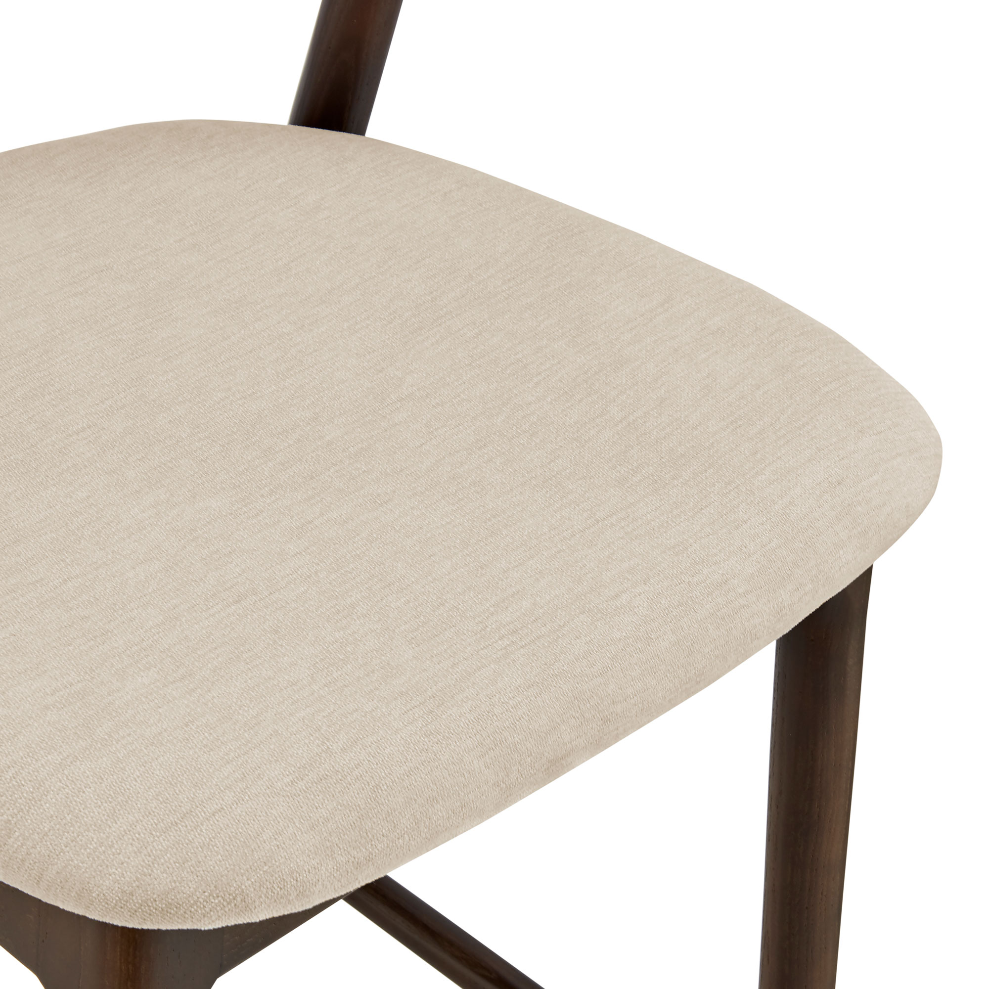 ESTEEL COUNTER STOOL WITH FABRIC SEAT #1053 - Image 7