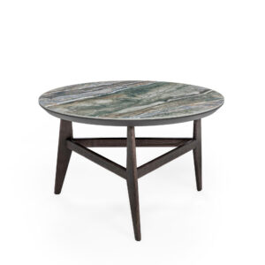 Natuzzi_Plettro_Green_Ceramic_Top_End_Table
