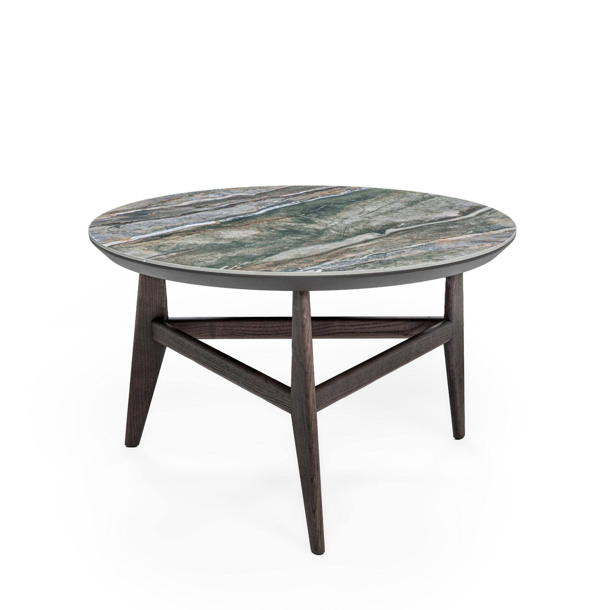 Natuzzi_Plettro_Green_Ceramic_Top_End_Table