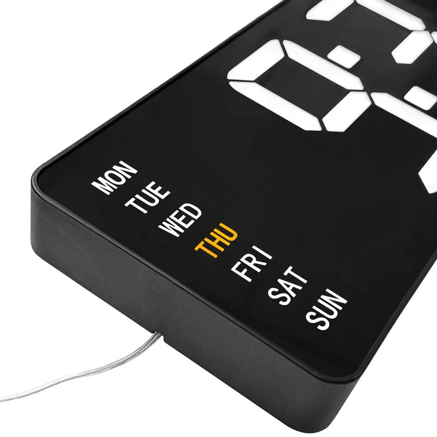 DIGITAL ALARM CLOCK WITH DATE-TIME-TEMPERATURE - Image 5