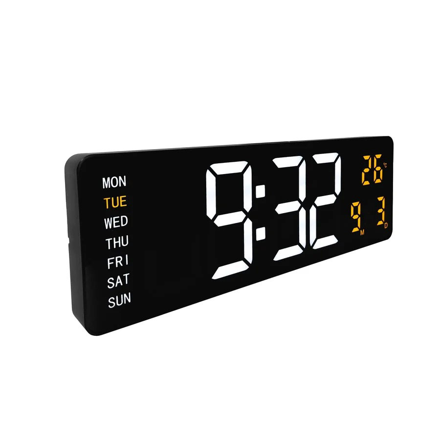 DIGITAL ALARM CLOCK WITH DATE-TIME-TEMPERATURE - Image 2