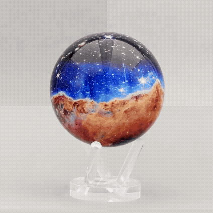 LIGHT POWERED SPINNING CARINA NEBULA MOVA GLOBE 6" - Image 2