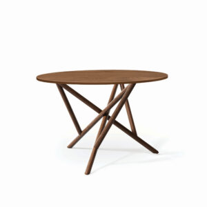 Solid_Walnut_Wood_Top_Table_48"Diameter