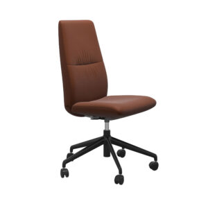 Stressless_mint_highback_Office_chair_on_wheels