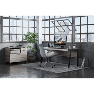 BDI_Sigma_Strata_Office_desk_with_cabinet
