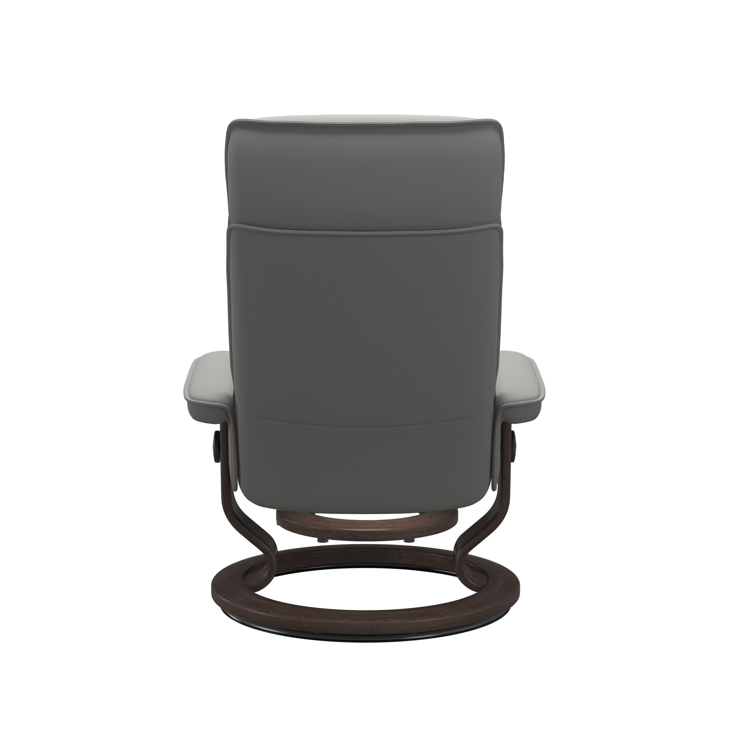 STRESSLESS ADMIRAL (L) CLASSIC RECLINER SILVER GREY - Image 4